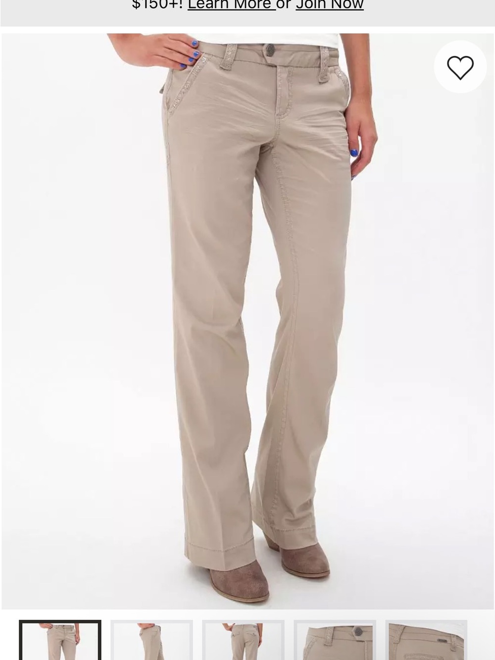 BKE Serena Pant khaki 30 L